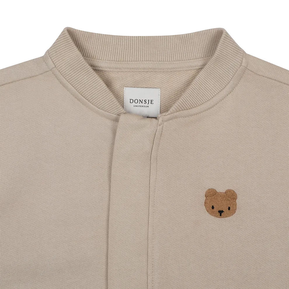 Jungen Beige Bären Jacke