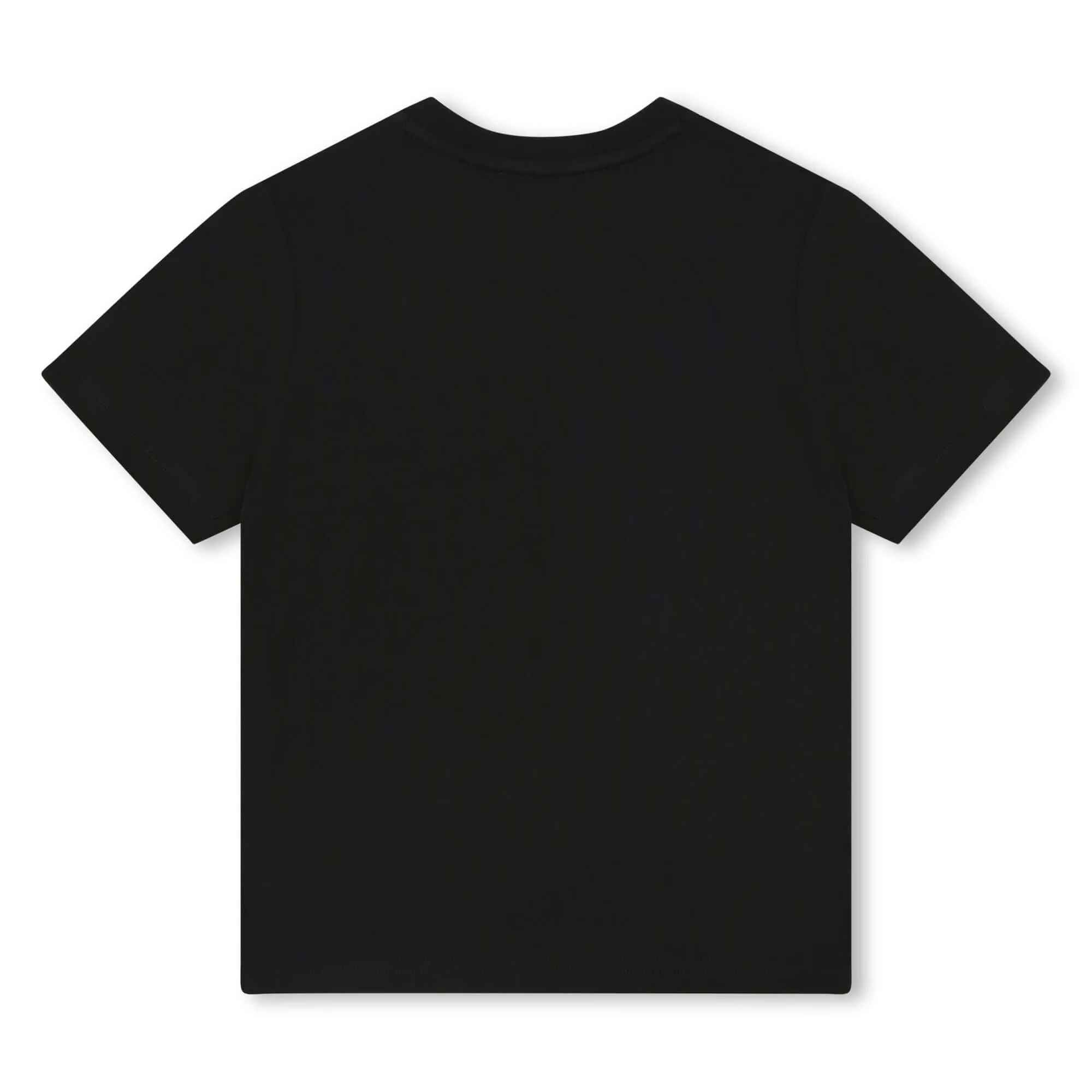 Jungen Schwarz Farbig Gestreiftes T-Shirt