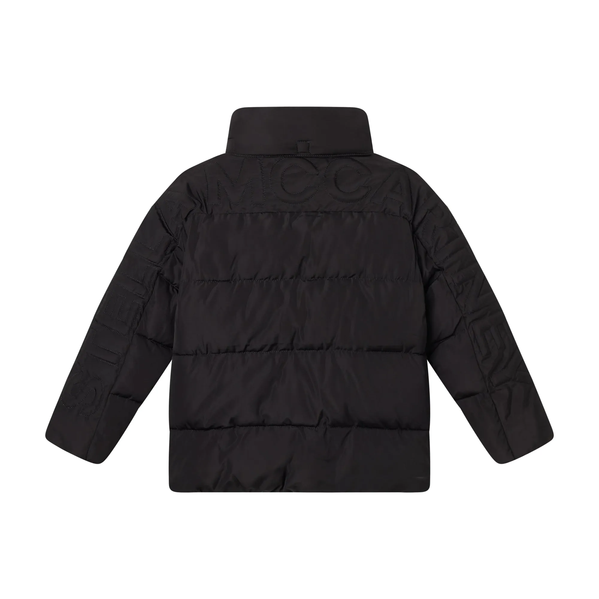Jungen Schwarze Steppjacke