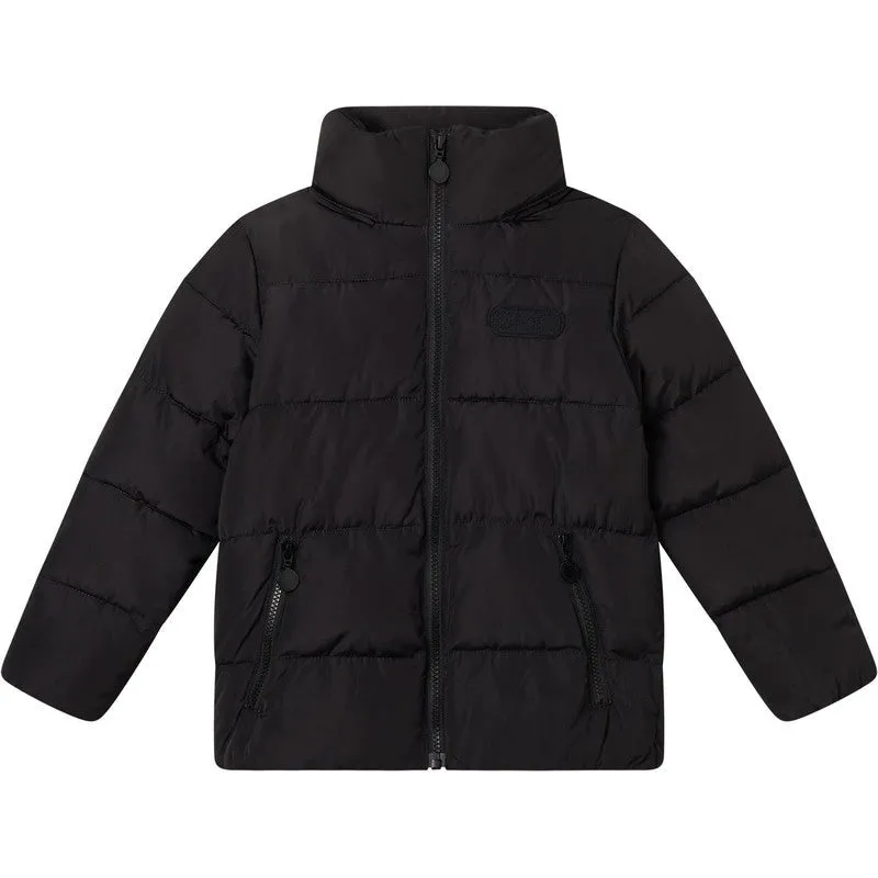 Jungen Schwarze Steppjacke