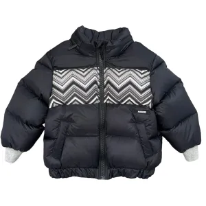 Jungen Schwarze Steppjacke