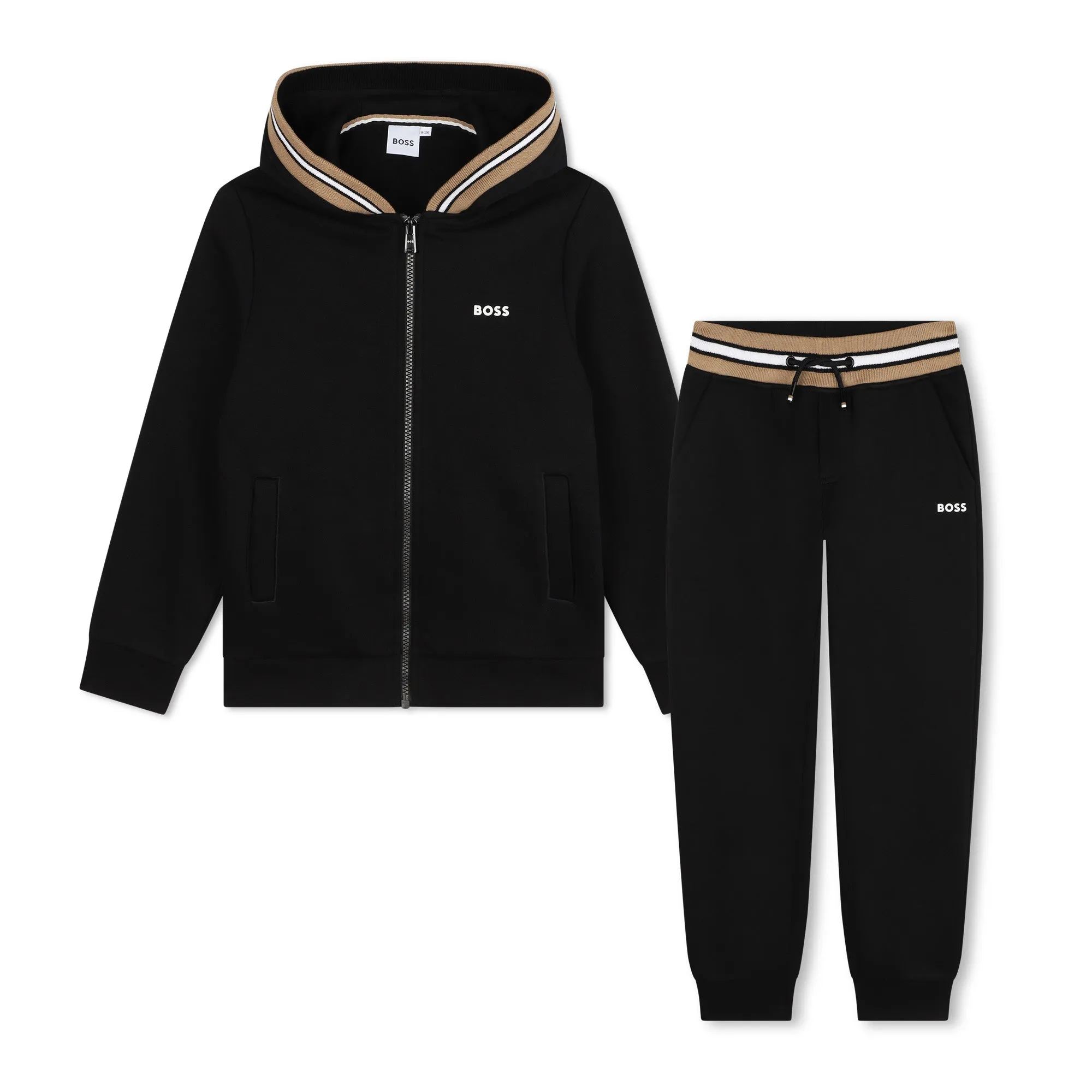 Jungen Schwarz Jogginganzug