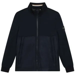 Jungen Schwarze Reißverschlussjacke