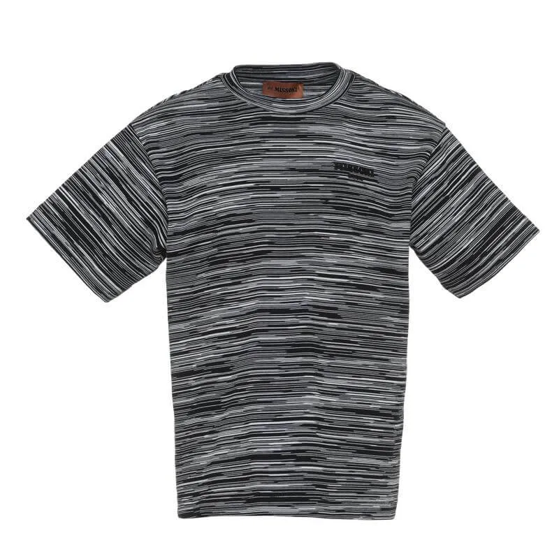 Jungen Schwarz/Weiß T-Shirt