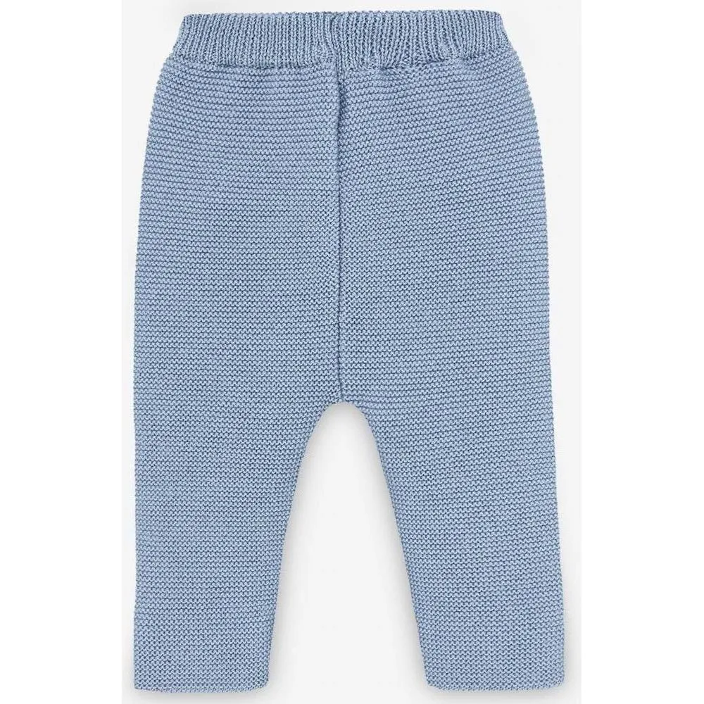 Jungen Blau 'Cielo' Cardigan & Leggings Set