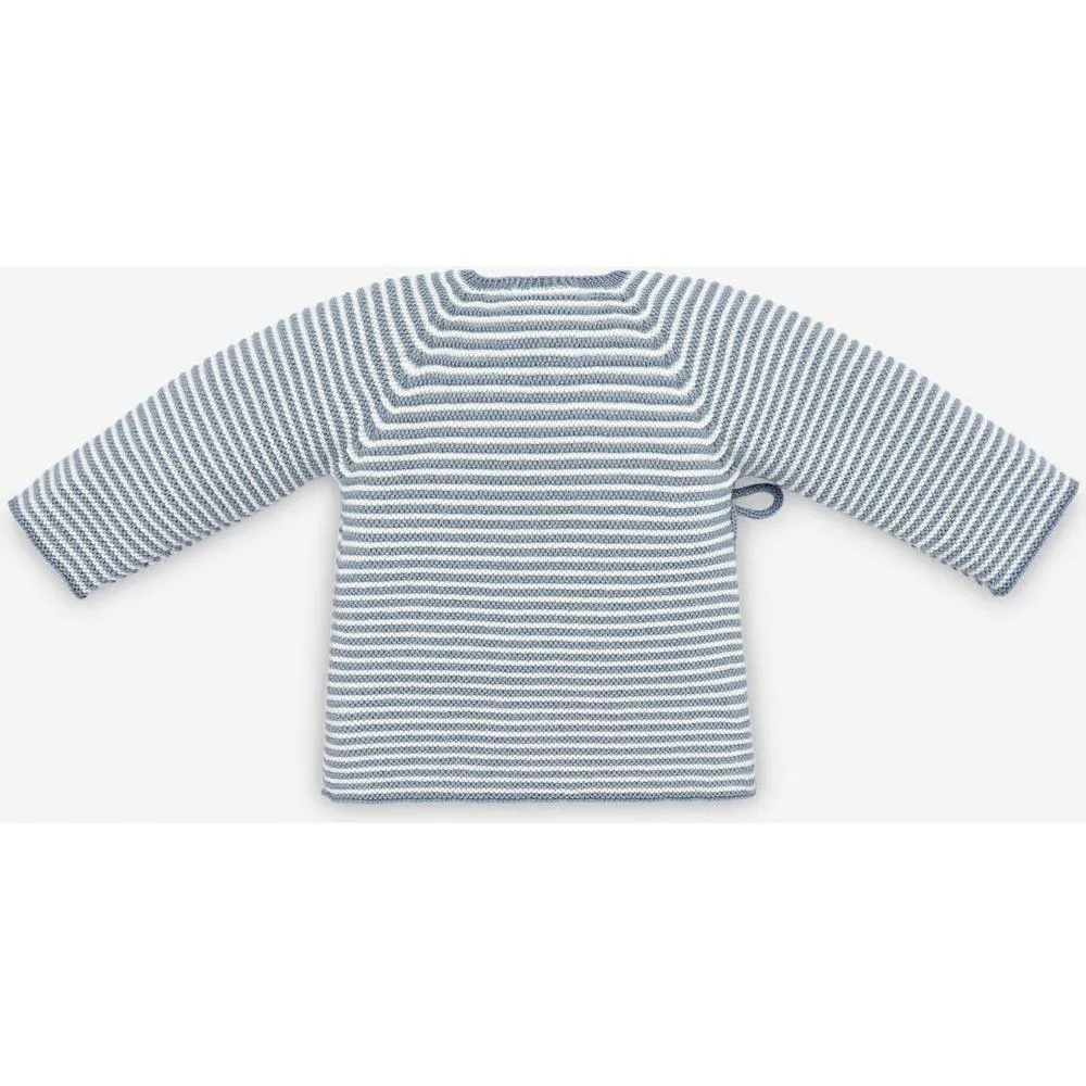 Jungen Blau 'Cielo' Cardigan & Leggings Set