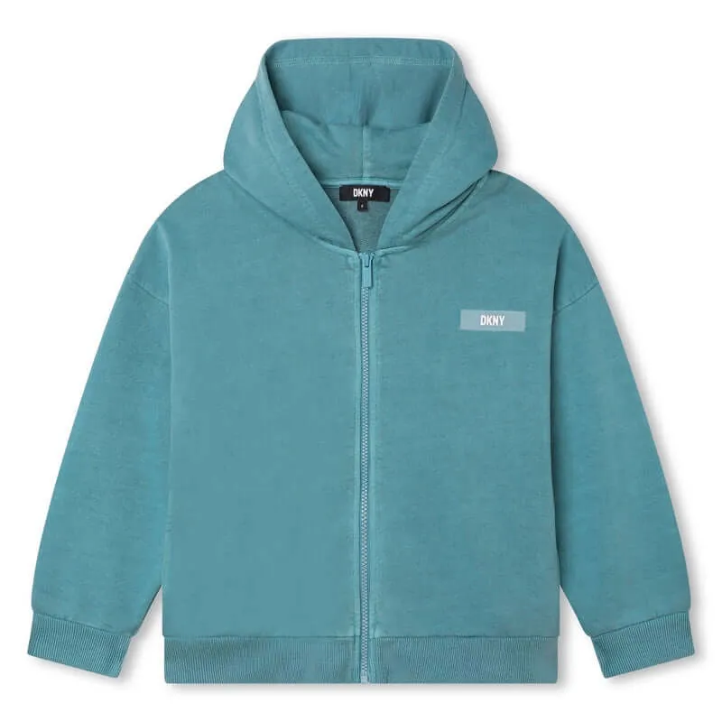 Jungen Blaue Kapuzenjacke