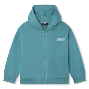 Jungen Blaue Kapuzenjacke