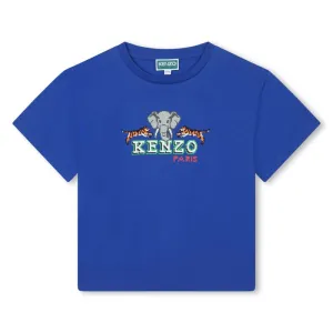 Jungen Blau 'JUNGLE GAME' Kurzarm T-Shirt
