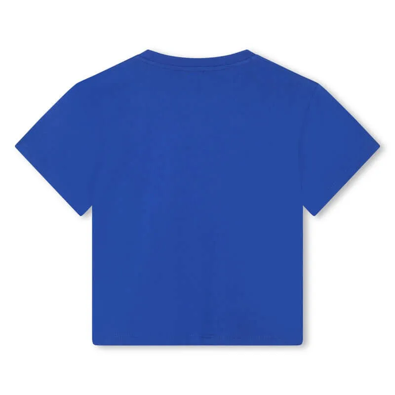 Jungen Blau 'JUNGLE GAME' Kurzarm T-Shirt