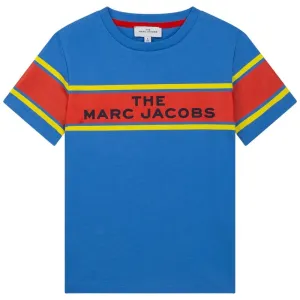 Jungen Blaues Logo T-Shirt