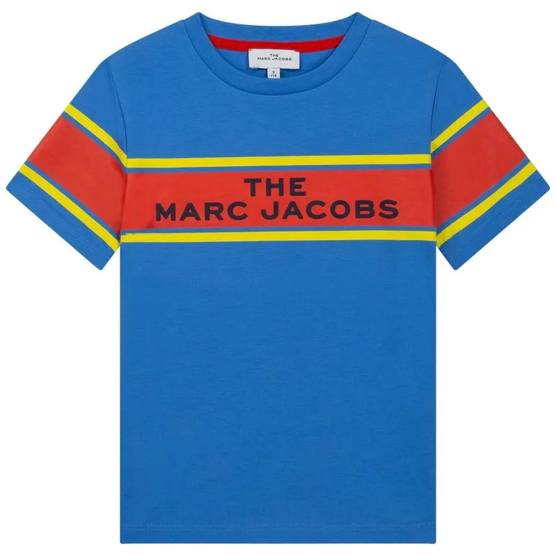 Jungen Blaues Logo T-Shirt