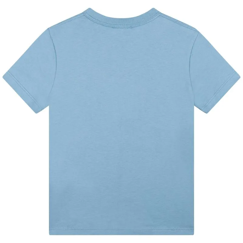 Jungen Blau Paris T-Shirt