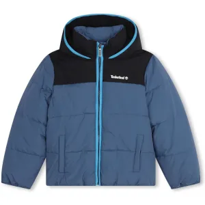 Jungen Blauer Daunenmantel