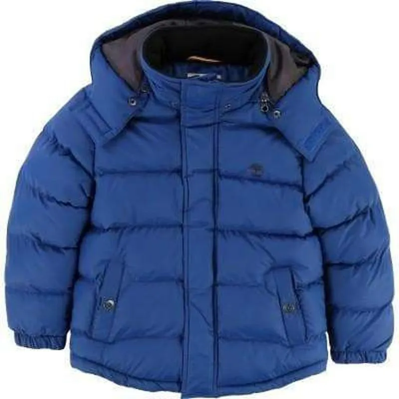 Jungen Blauer Daunenmantel