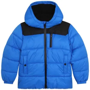 Jungen Blauer Steppmantel