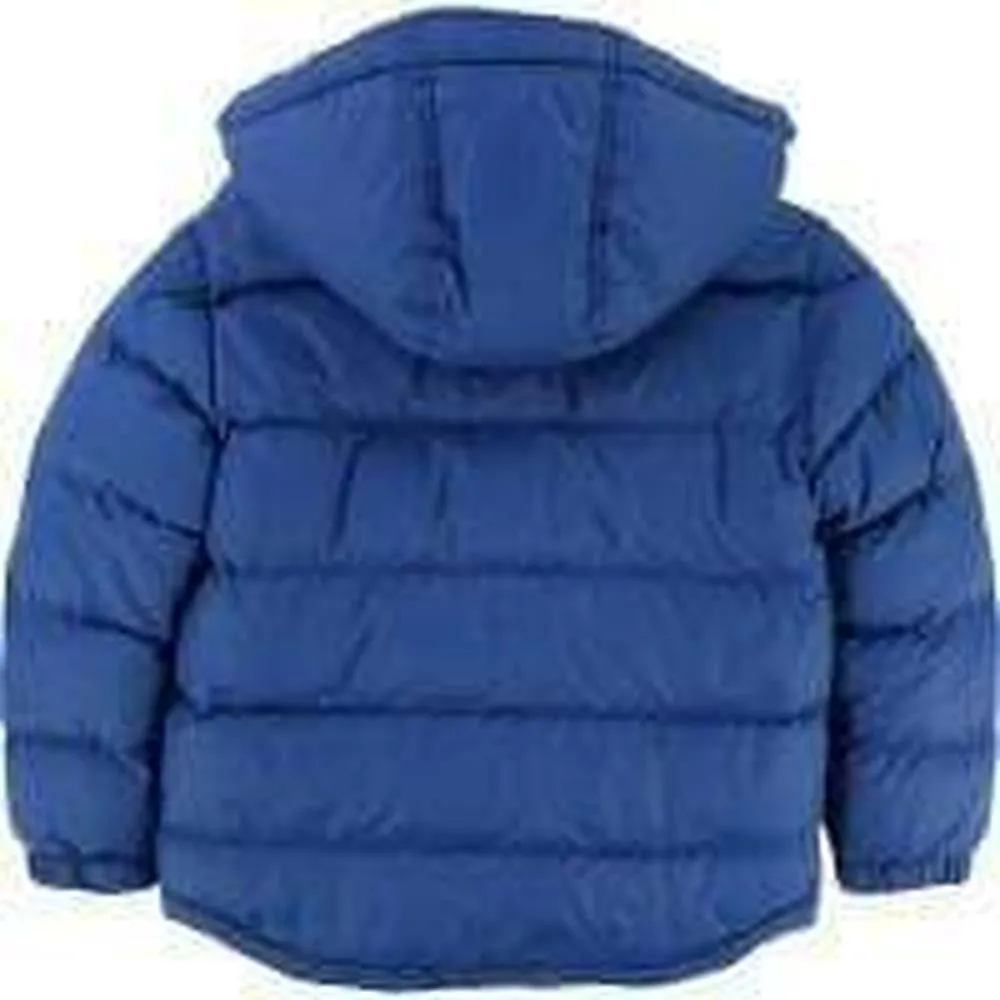 Jungen Blauer Daunenmantel