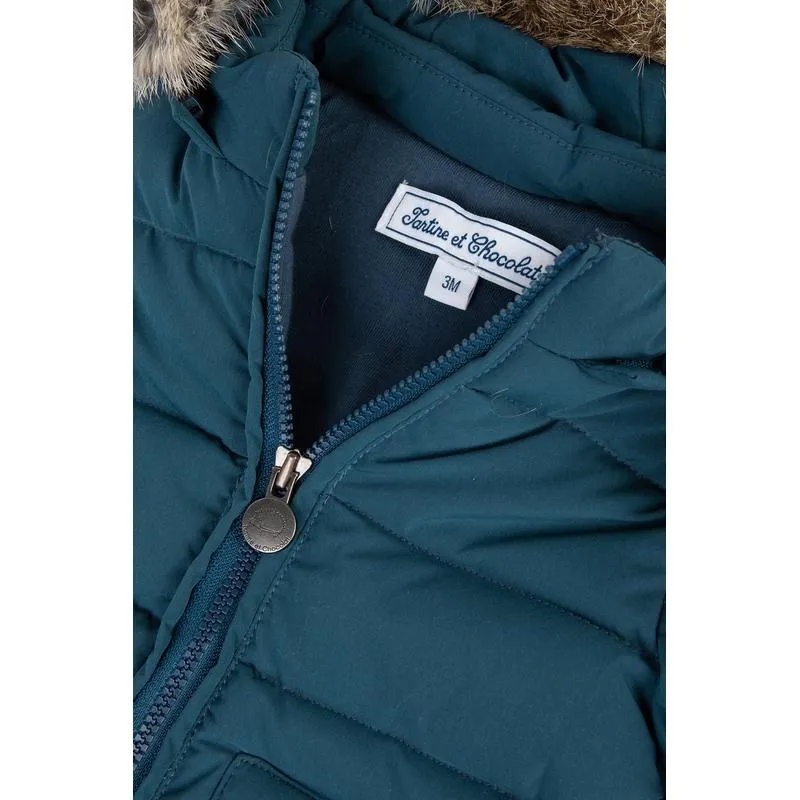 Jungen Blaue Steppjacke