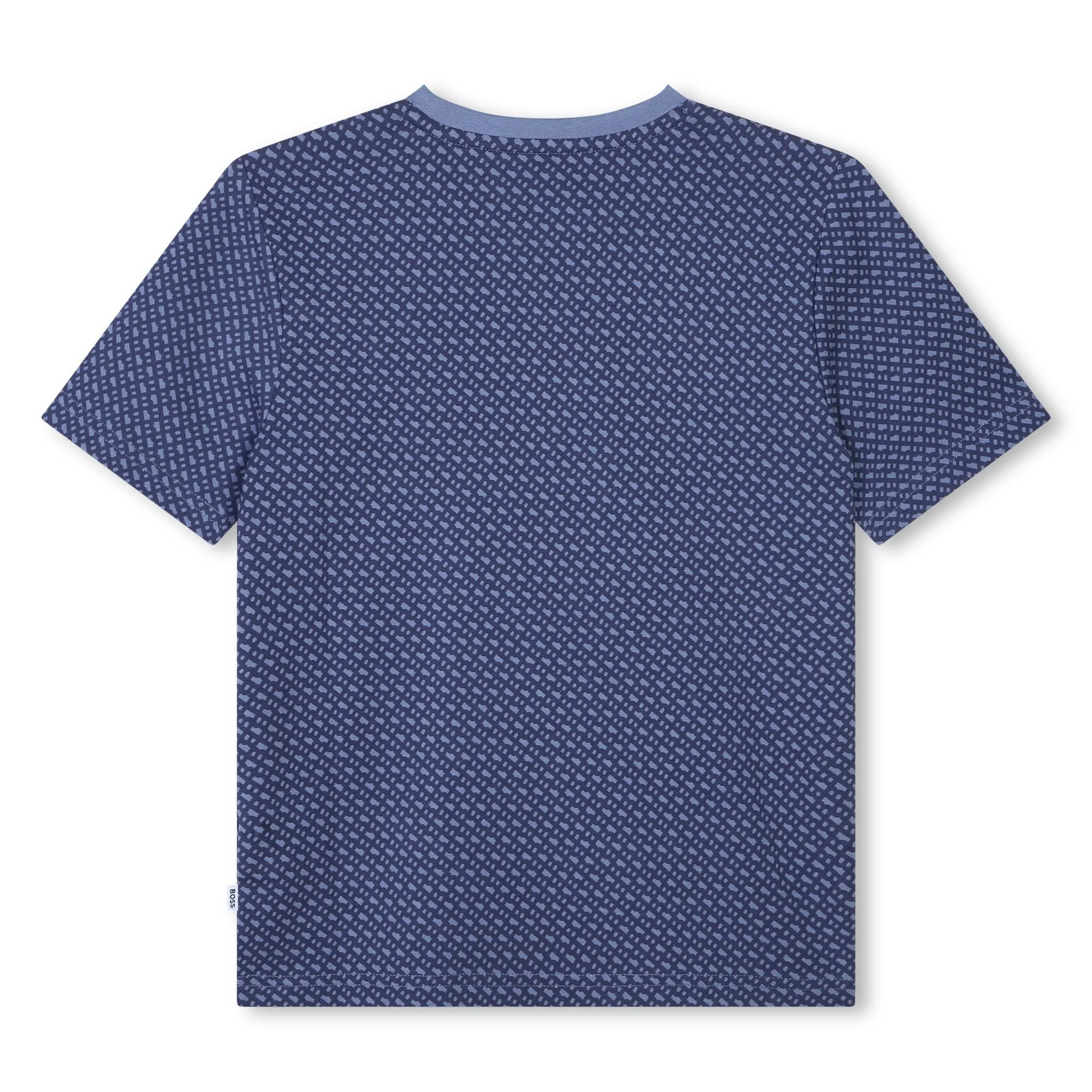 Jungen Blaues Kurzarm T-Shirt