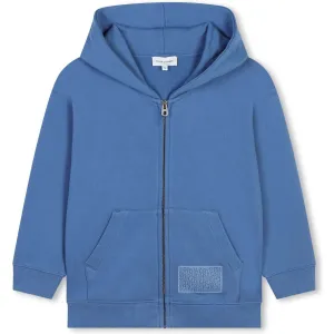 Jungen Blauer Reißverschluss Cardigan