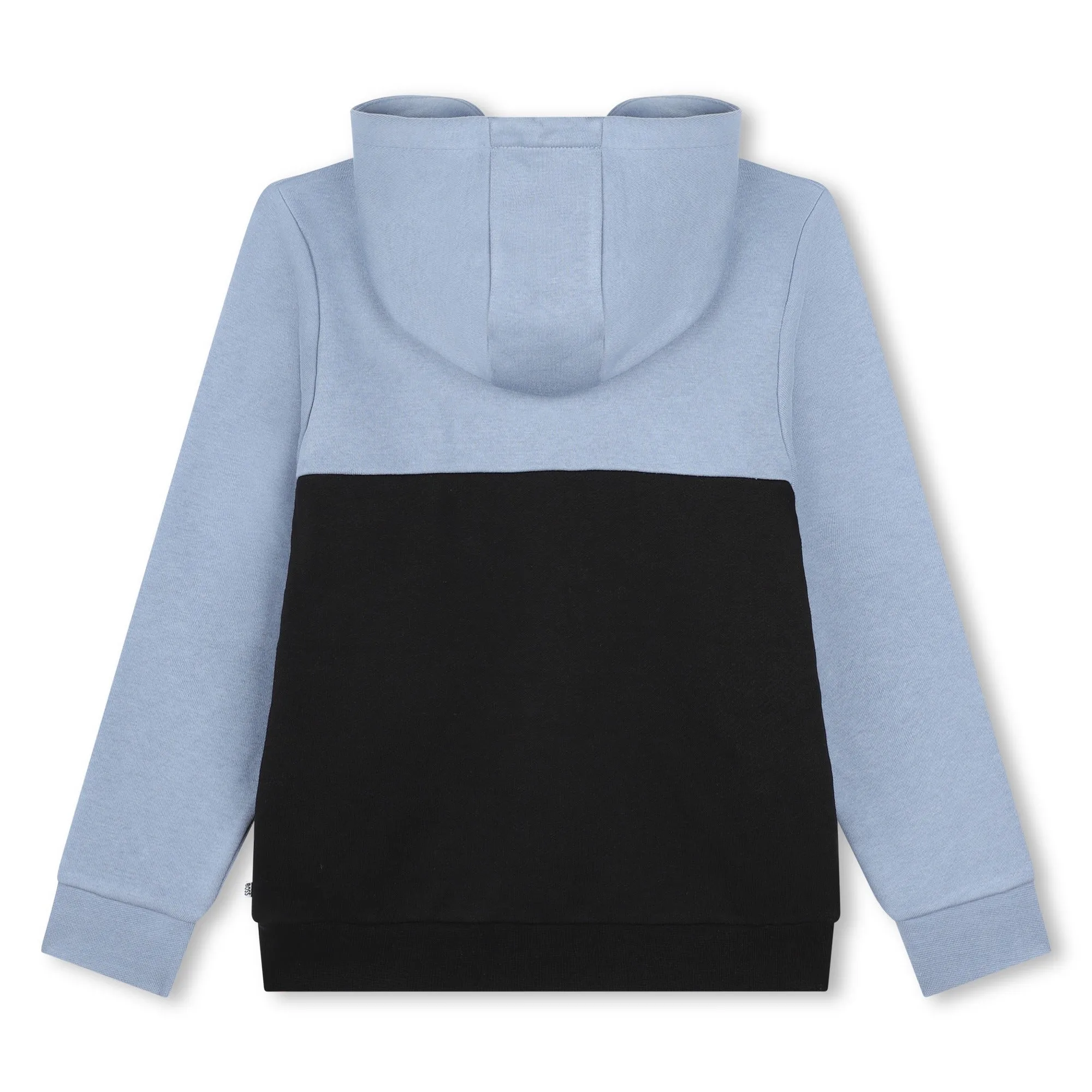 Jungen Blau Reißverschluss Hoodie