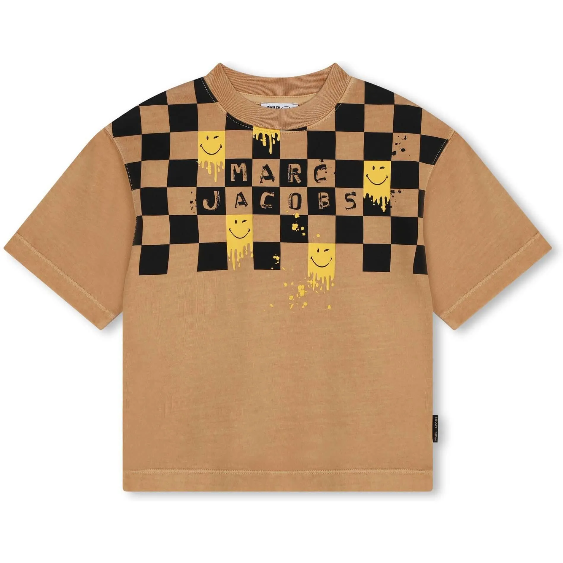 Braunes Kurzarm-T-Shirt für Jungen