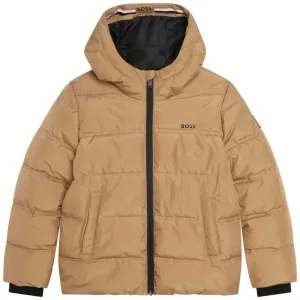 Jungen Kamel Puffer Jacke