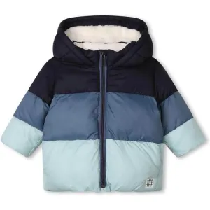 Jungen Farbblock Steppjacke