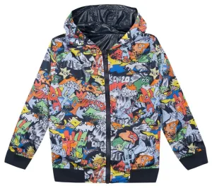 Jungen Comic-Druck Jacke