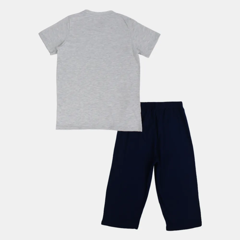 Baumwoll-Pyjama-Set für Jungen - Kavaliersdesign