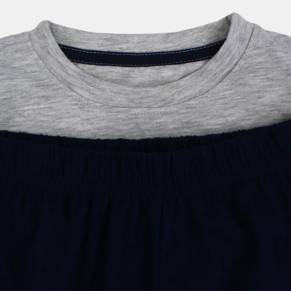 Baumwoll-Pyjama-Set für Jungen - Kavaliersdesign