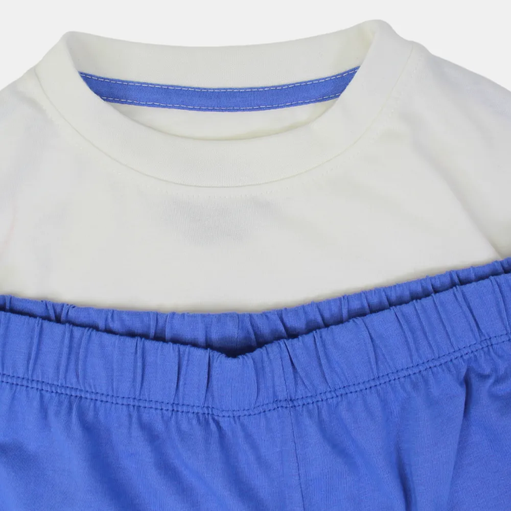 Baumwoll-Pyjama-Set für Jungen - Kavaliersdesign
