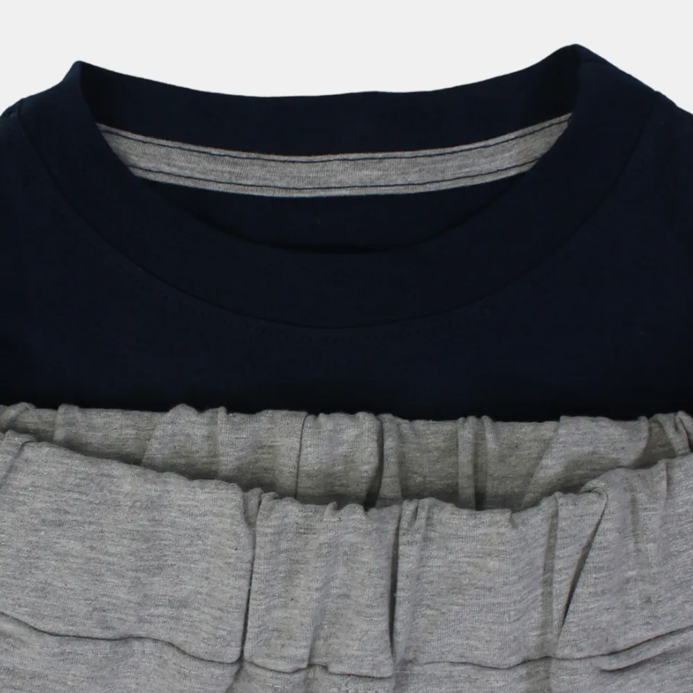 Baumwoll-Pyjama-Set für Jungen – Design „Natur ist nicht nur ein Traum