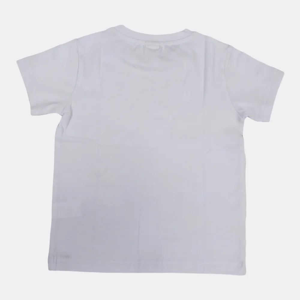 Jungen Baumwoll T-Shirt mit kurzen Ärmeln und Autodesign