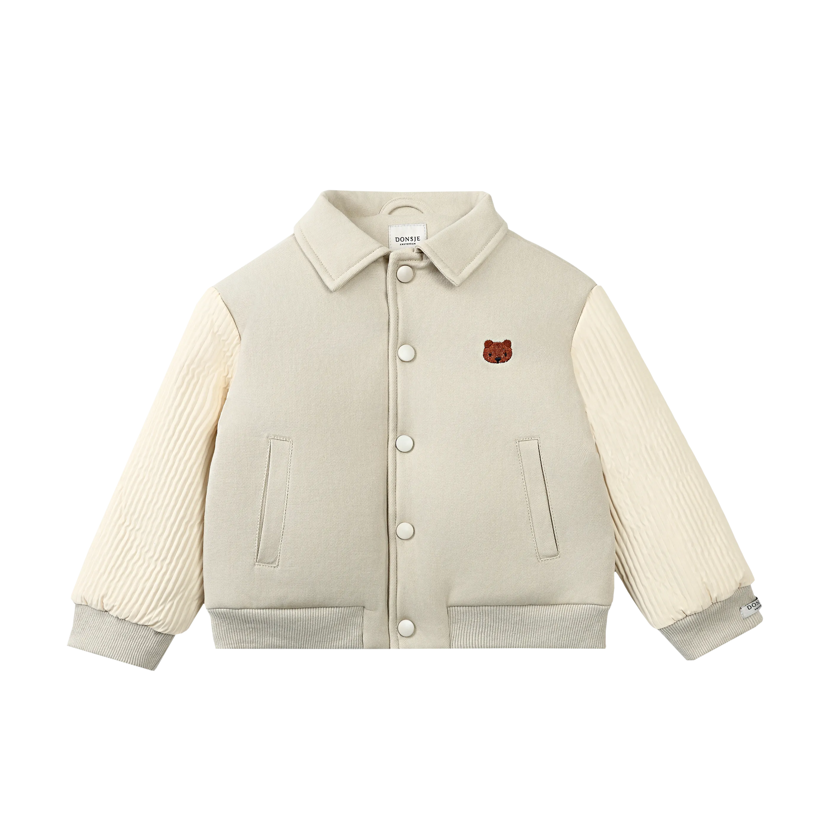 Jungen Creme Bären Jacke