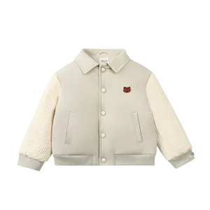 Jungen Creme Bären Jacke