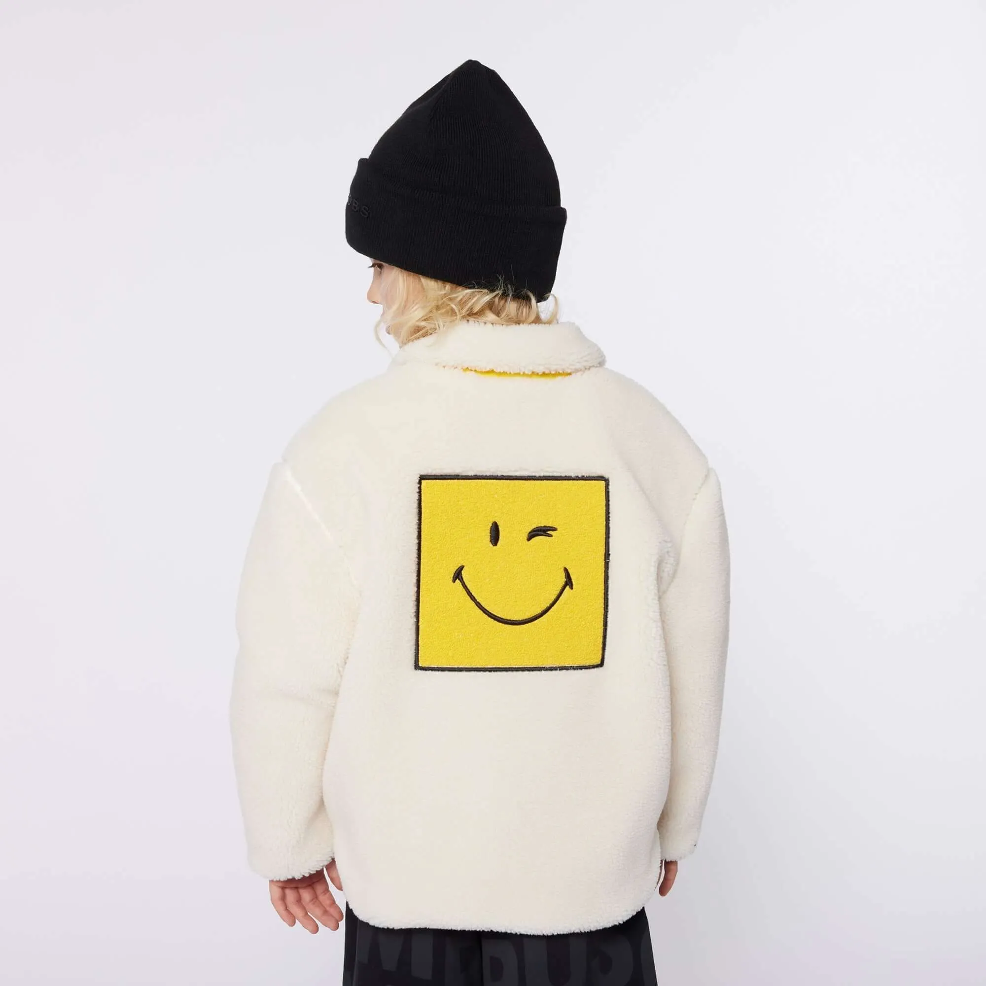 Jungen Creme Reversible Jacke