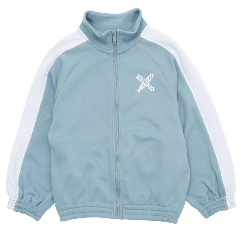 Jungen Cross Logo Reißverschluss-Jacke
