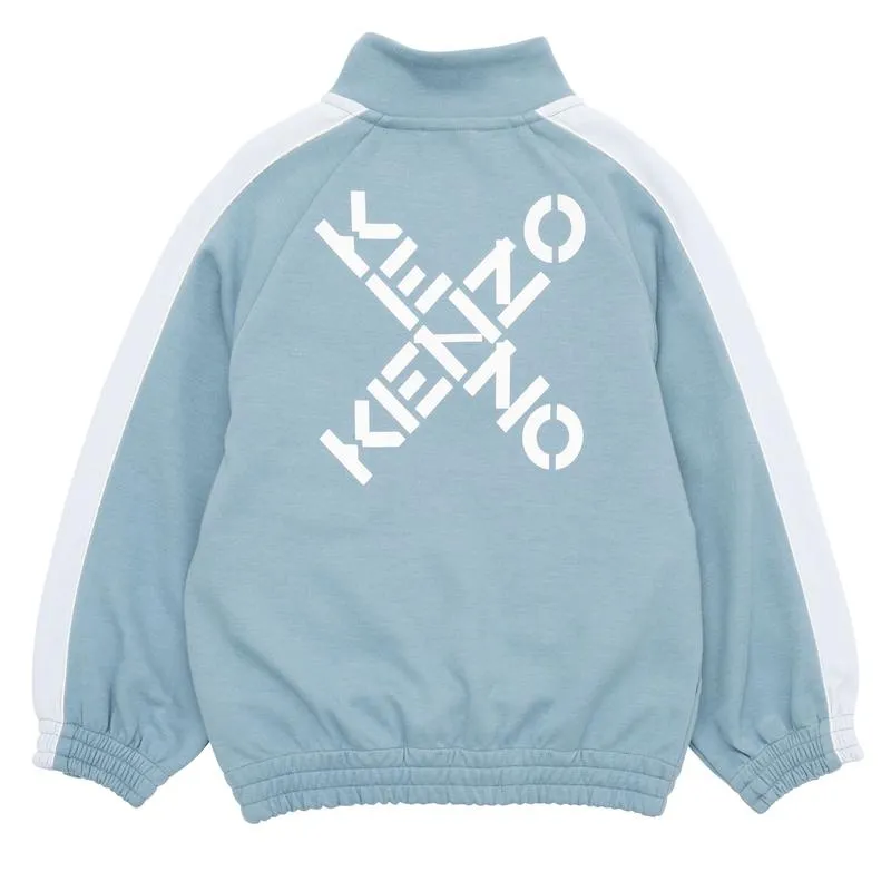 Jungen Cross Logo Reißverschluss-Jacke