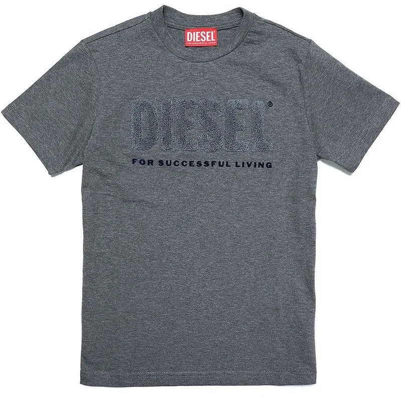 Jungen Dunkelgraues Living T-Shirt