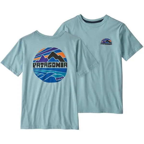 Jungen Grafik Bio-Baumwoll T-Shirt Patagonia Kleidung