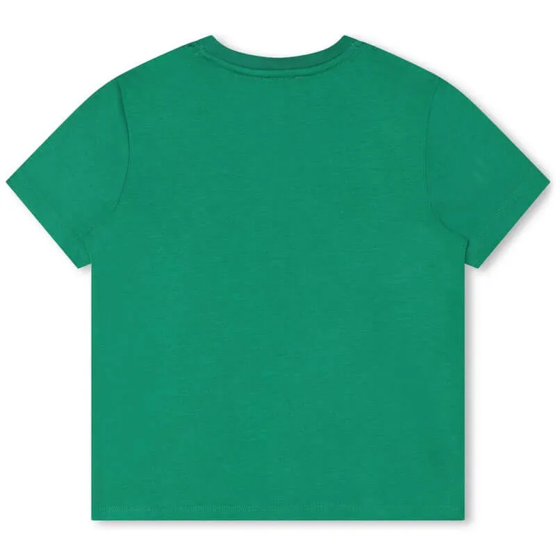 Bio-Baumwoll-T-Shirt für Jungen in Grün