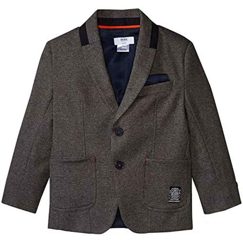 Jungen Grauer Milano Anzughose