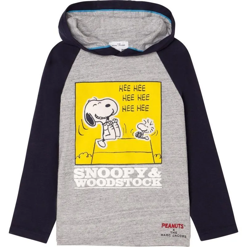 Jungen Graue Erdnüsse Langarm T-Shirt