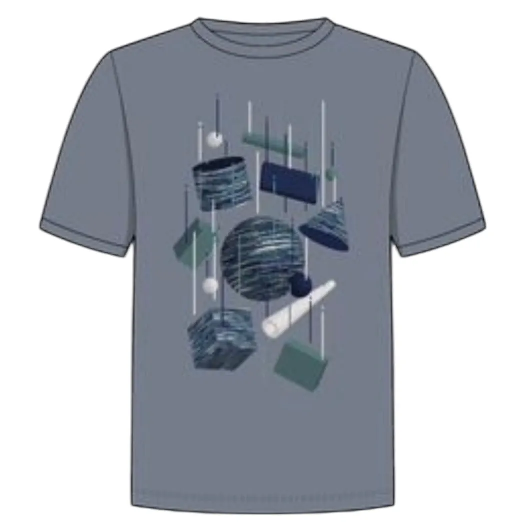 Graues T-Shirt mit Form für Jungen