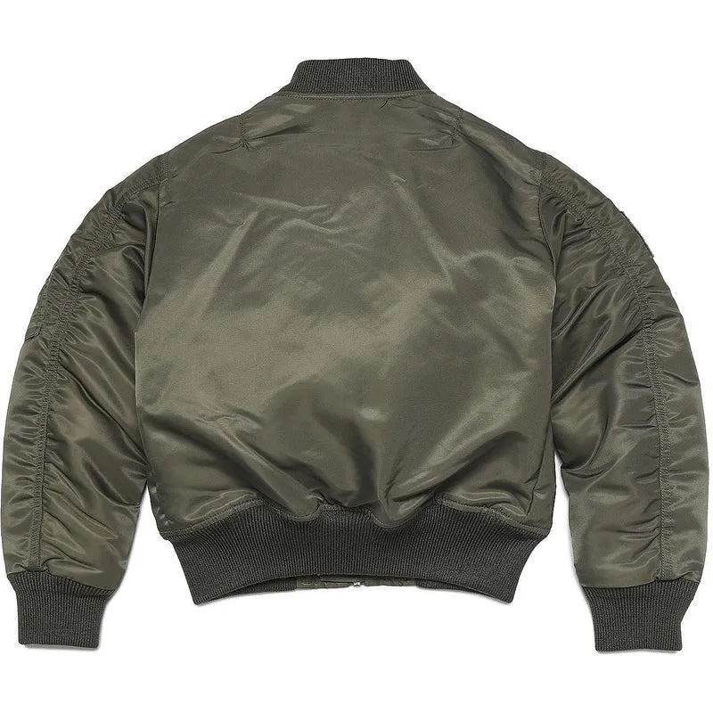 Jungen Khaki Armeejacke