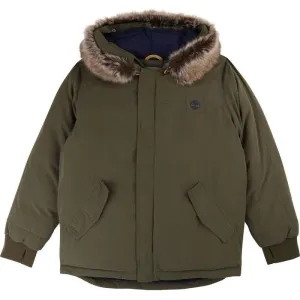 Jungen Khaki Jacke