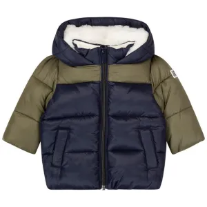 Jungen Khaki gefütterte Daunenjacke