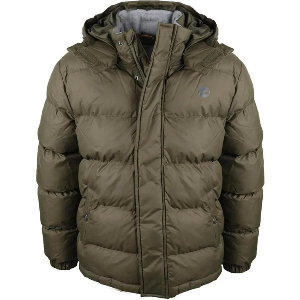 Jungen Khaki Steppjacke