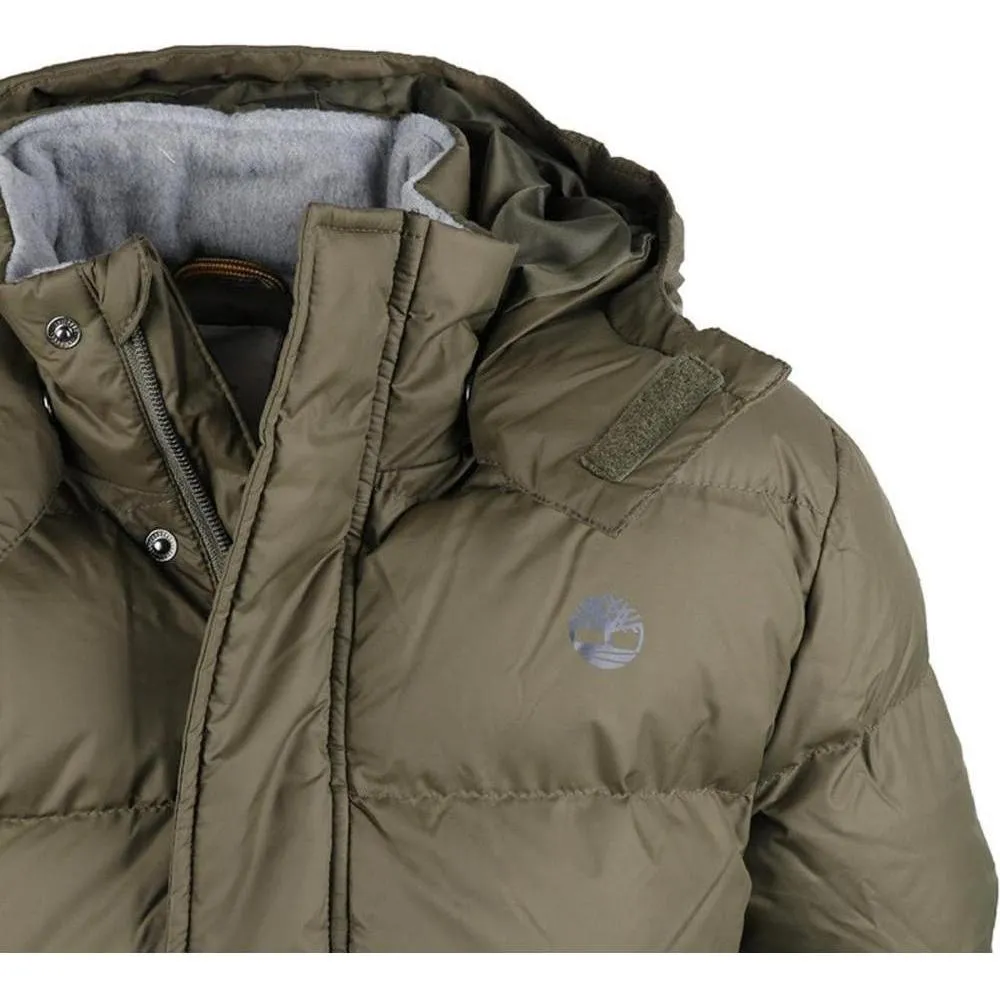 Jungen Khaki Steppjacke